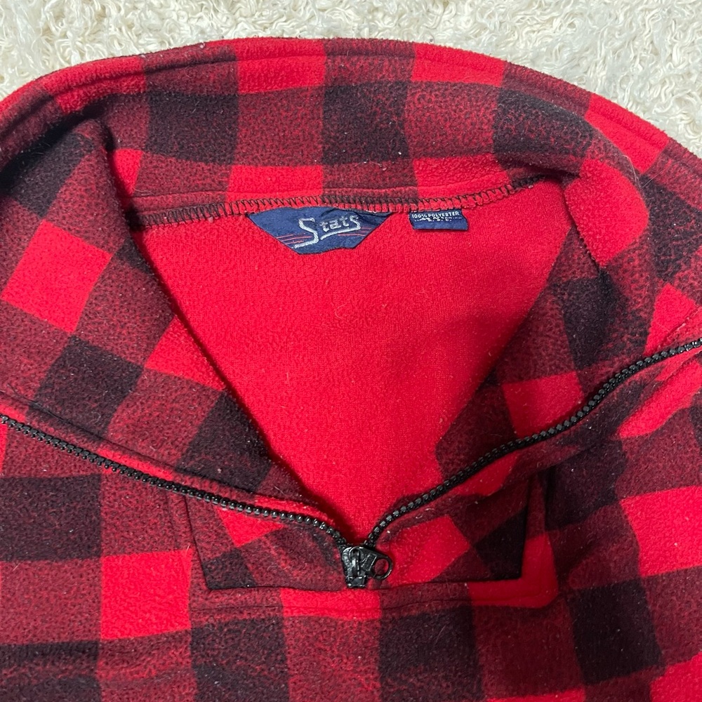 Stats Buffalo Plaid Pullover Jacket - Picture 5 of 7